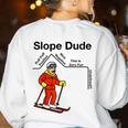 Nerdy Slope Dude Geometry Algebra Math Teacher Women's Sweatshirt Back Print White Nerdy Slope Dude Geometry Algebra Math Teacher Women's Sweatshirt Back Print White