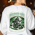 Number One Algebra Teacher 1 Career s Women's Sweatshirt Back Print White