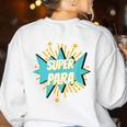 Para Shirt Super Para Paraprofessional Teacher Women's Sweatshirt Back Print White Para Shirt Super Para Paraprofessional Teacher Women's Sweatshirt Back Print White