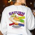 Perfect Planets Teachers Shirts Saturn For Solar System Women's Sweatshirt Back Print White Perfect Planets Teachers Shirts Saturn For Solar System Women's Sweatshirt Back Print White