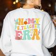 In My Physical Education Era PE Teacher Women Men Women's Sweatshirt Back Print White In My Physical Education Era PE Teacher Women Men Women's Sweatshirt Back Print White