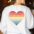Pianist Retro Sunset Piano Keyboard Player Teacher Women's Sweatshirt Back Print White Pianist Retro Sunset Piano Keyboard Player Teacher Women's Sweatshirt Back Print White