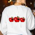 Pirate Crew Pirate Teacher Team Squad Talk Like A Pirate Day For Men Women Kids Women's Sweatshirt Back Print White Pirate Crew Pirate Teacher Team Squad Talk Like A Pirate Day For Men Women Kids Women's Sweatshirt Back Print White