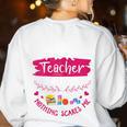 PreK Teacher Mom Shirt Preschool Teacher Mother For Women Women's Sweatshirt Back Print White PreK Teacher Mom Shirt Preschool Teacher Mother For Women Women's Sweatshirt Back Print White