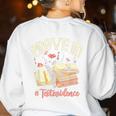 Prove It Reading Teacher Text Evidence Book Lover Student Women's Sweatshirt Back Print White Prove It Reading Teacher Text Evidence Book Lover Student Women's Sweatshirt Back Print White