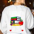 Retired But Forever a Teacher At Heart Teacher Retirement Women's Sweatshirt Back Print White Retired But Forever a Teacher At Heart Teacher Retirement Women's Sweatshirt Back Print White
