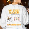 Science Physicist Chemist Teacher Vintage Women's Sweatshirt Back Print White Science Physicist Chemist Teacher Vintage Women's Sweatshirt Back Print White