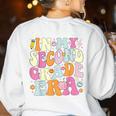In My Second Grade Era 2nd Grade Girl Teacher Back To School Women's Sweatshirt Back Print White In My Second Grade Era 2nd Grade Girl Teacher Back To School Women's Sweatshirt Back Print White