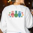 Seize The Clay Pottery Teacher Ceramics Potter Maker Women's Sweatshirt Back Print White Seize The Clay Pottery Teacher Ceramics Potter Maker Women's Sweatshirt Back Print White
