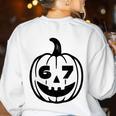 Six Seven Halloween Costume For Students Teachers Women's Sweatshirt Back Print White