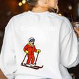 Slope Dude Algebra Geometry Middle School Math Teacher Women's Sweatshirt Back Print White