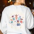 Special Education For Men Women SPED Teacher Women's Sweatshirt Back Print White