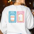 SPED Teacher Special Education First Coffee Then Data Women's Sweatshirt Back Print White SPED Teacher Special Education First Coffee Then Data Women's Sweatshirt Back Print White