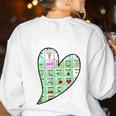 Tell Me About It Speech Pathology Aac Sped Teacher Women's Sweatshirt Back Print White Tell Me About It Speech Pathology Aac Sped Teacher Women's Sweatshirt Back Print White
