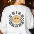 Third Grade 3rd Grade First Day Of 3rd Grade Teachers Women's Sweatshirt Back Print White Third Grade 3rd Grade First Day Of 3rd Grade Teachers Women's Sweatshirt Back Print White