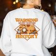 Historian History Teacher Student Men Women Kids Women's Sweatshirt Back Print White