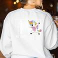 Unicorn History Teacher T-Shirt History Teacher Women's Sweatshirt Back Print White Unicorn History Teacher T-Shirt History Teacher Women's Sweatshirt Back Print White