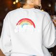 Unity Day Orange Teacher Kindness Antibulliyng Be Kind Women's Sweatshirt Back Print White Unity Day Orange Teacher Kindness Antibulliyng Be Kind Women's Sweatshirt Back Print White