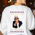 I Want You To Learn US History American Teacher School For Men Women Women's Sweatshirt Back Print White I Want You To Learn US History American Teacher School For Men Women Women's Sweatshirt Back Print White