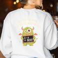 They Did The Math They Did The Monster Math Teacher Student Women's Sweatshirt Back Print White They Did The Math They Did The Monster Math Teacher Student Women's Sweatshirt Back Print White