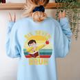67 Meme Six Seven Bruh Retro Dabbing Teacher School Women's Sweatshirt Back Print Light Blue 67 Meme Six Seven Bruh Retro Dabbing Teacher School Women's Sweatshirt Back Print Light Blue