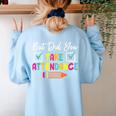 But Did You Take Attendance Teacher School Secretary Team Women's Sweatshirt Back Print Light Blue But Did You Take Attendance Teacher School Secretary Team Women's Sweatshirt Back Print Light Blue