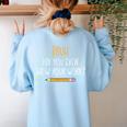 Bruh Did You Even Show Your Work Math Teacher Women's Sweatshirt Back Print Light Blue Bruh Did You Even Show Your Work Math Teacher Women's Sweatshirt Back Print Light Blue