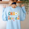 Some Call It Chaos We Call It 3rd Grade Third Grade Teachers Men Women Kids Women's Sweatshirt Back Print Light Blue Some Call It Chaos We Call It 3rd Grade Third Grade Teachers Men Women Kids Women's Sweatshirt Back Print Light Blue