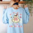 You Can't Scare Me I'm A SPED Teacher Crew Squad Halloween Women's Sweatshirt Back Print Light Blue You Can't Scare Me I'm A SPED Teacher Crew Squad Halloween Women's Sweatshirt Back Print Light Blue