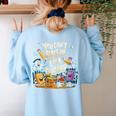 You Can't Scare Me I'm A Teacher Cool Math Teacher Halloween Women's Sweatshirt Back Print Light Blue You Can't Scare Me I'm A Teacher Cool Math Teacher Halloween Women's Sweatshirt Back Print Light Blue