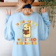 You Can't Scare Me I Teach Kindergarten Halloween Teacher Women's Sweatshirt Back Print Light Blue You Can't Scare Me I Teach Kindergarten Halloween Teacher Women's Sweatshirt Back Print Light Blue