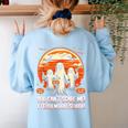 You Can't Scare Me I Teach Middle School Teacher Halloween Women's Sweatshirt Back Print Light Blue You Can't Scare Me I Teach Middle School Teacher Halloween Women's Sweatshirt Back Print Light Blue