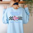 Choose To Include Special Education Teacher Autism Awareness Women's Sweatshirt Back Print Light Blue Choose To Include Special Education Teacher Autism Awareness Women's Sweatshirt Back Print Light Blue