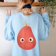 Couch Potatoes Teacher Good Eggs Teacher Halloween Costume Women's Sweatshirt Back Print Light Blue Couch Potatoes Teacher Good Eggs Teacher Halloween Costume Women's Sweatshirt Back Print Light Blue