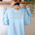 ECSE Early Childhood Teacher Special Education Women's Sweatshirt Back Print Light Blue ECSE Early Childhood Teacher Special Education Women's Sweatshirt Back Print Light Blue