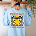 Field Day 2025 Let The Games Begin Yellow Team Teachers Kids Women's Sweatshirt Back Print Light Blue Field Day 2025 Let The Games Begin Yellow Team Teachers Kids Women's Sweatshirt Back Print Light Blue