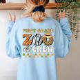Field Zoo Trip Teacher First Grade Crew Back To School Women's Sweatshirt Back Print Light Blue Field Zoo Trip Teacher First Grade Crew Back To School Women's Sweatshirt Back Print Light Blue