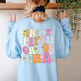 In My Fifth Grade Era 5th Grade Era Teacher Back To School Women's Sweatshirt Back Print Light Blue In My Fifth Grade Era 5th Grade Era Teacher Back To School Women's Sweatshirt Back Print Light Blue