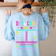 Groovy Day Care Some Days I Rock It Day Care Teacher Life Women's Sweatshirt Back Print Light Blue Groovy Day Care Some Days I Rock It Day Care Teacher Life Women's Sweatshirt Back Print Light Blue