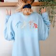 Halloween Teacher Shirts Fall Pumpkin Fall Book Shirt Women's Sweatshirt Back Print Light Blue Halloween Teacher Shirts Fall Pumpkin Fall Book Shirt Women's Sweatshirt Back Print Light Blue