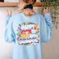 Happy 67 Days Of School Meme 100 Day Of School Teacher 6 7 Women's Sweatshirt Back Print Light Blue Happy 67 Days Of School Meme 100 Day Of School Teacher 6 7 Women's Sweatshirt Back Print Light Blue