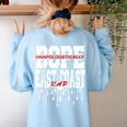 Head Start Teacher Early Head Start Teachers Women's Sweatshirt Back Print Light Blue Head Start Teacher Early Head Start Teachers Women's Sweatshirt Back Print Light Blue