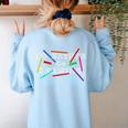 I'd Rather Be Drawing Artist Art Teacher Sketching Lover For Men Women Girls Kids Women's Sweatshirt Back Print Light Blue I'd Rather Be Drawing Artist Art Teacher Sketching Lover For Men Women Girls Kids Women's Sweatshirt Back Print Light Blue