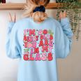 I'm So Berry Glad You Are Strawberry Elementary Teacher Women's Sweatshirt Back Print Light Blue I'm So Berry Glad You Are Strawberry Elementary Teacher Women's Sweatshirt Back Print Light Blue