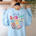 It's A Good Day To Make Some Art Artist Drawing Teacher Tees Women's Sweatshirt Back Print Light Blue It's A Good Day To Make Some Art Artist Drawing Teacher Tees Women's Sweatshirt Back Print Light Blue