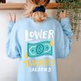 Lower Teacher's Salaries For Men Women Girls Kids Women's Sweatshirt Back Print Light Blue Lower Teacher's Salaries For Men Women Girls Kids Women's Sweatshirt Back Print Light Blue