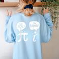Math Teacher Math Student Be Real Get Rational Women's Sweatshirt Back Print Light Blue Math Teacher Math Student Be Real Get Rational Women's Sweatshirt Back Print Light Blue