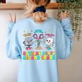 Nothing Beats 2nd Second Grade Back To School Teacher Kids Women's Sweatshirt Back Print Light Blue Nothing Beats 2nd Second Grade Back To School Teacher Kids Women's Sweatshirt Back Print Light Blue