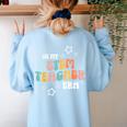 Retro Boho Math Science Professor In My STEM Teacher Era Women's Sweatshirt Back Print Light Blue Retro Boho Math Science Professor In My STEM Teacher Era Women's Sweatshirt Back Print Light Blue