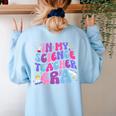 In My Science Teacher Era Teacher Women's Sweatshirt Back Print Light Blue In My Science Teacher Era Teacher Women's Sweatshirt Back Print Light Blue